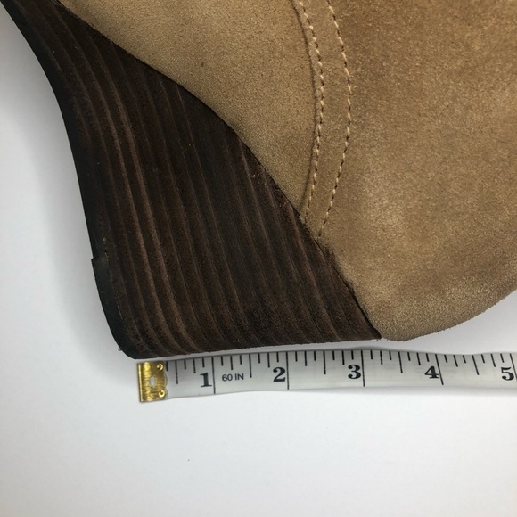 Lucky Brand lace up wedge booties - Picture 8 of 13